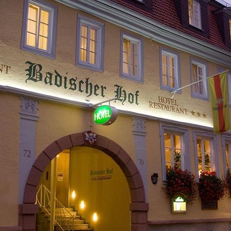 Badischer Hof Tauberbischofsheim Dış mekan fotoğraf